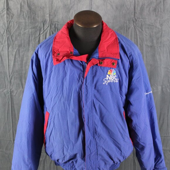 Vintage Winter Jacket - NBC Sports Tailored by Champion - Men's Large - Picture 3 of 11